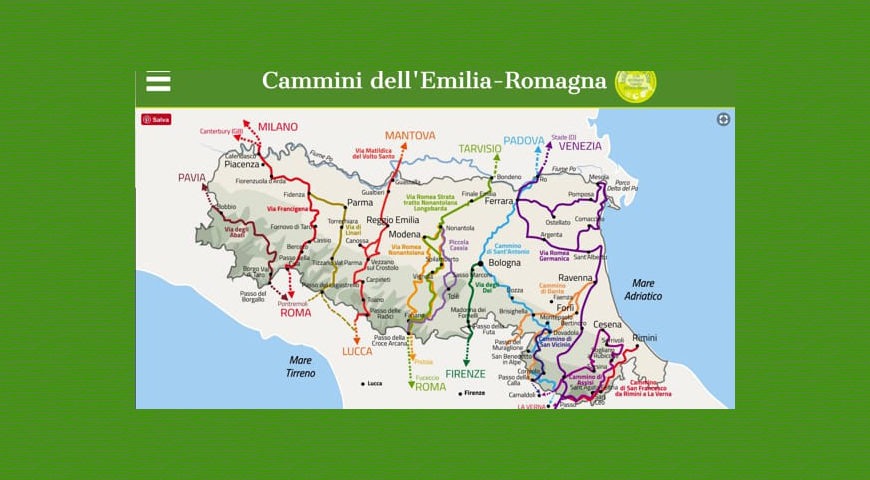 Scopri di più sull'articolo Cammini per viandanti dell’Emilia Romagna