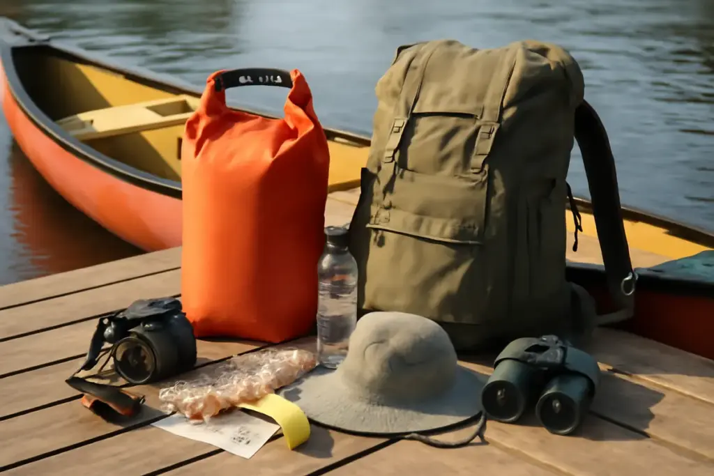 Cosa portare durante un’escursione in canoa? L’attrezzatura fondamentale per evitare brutte sorprese