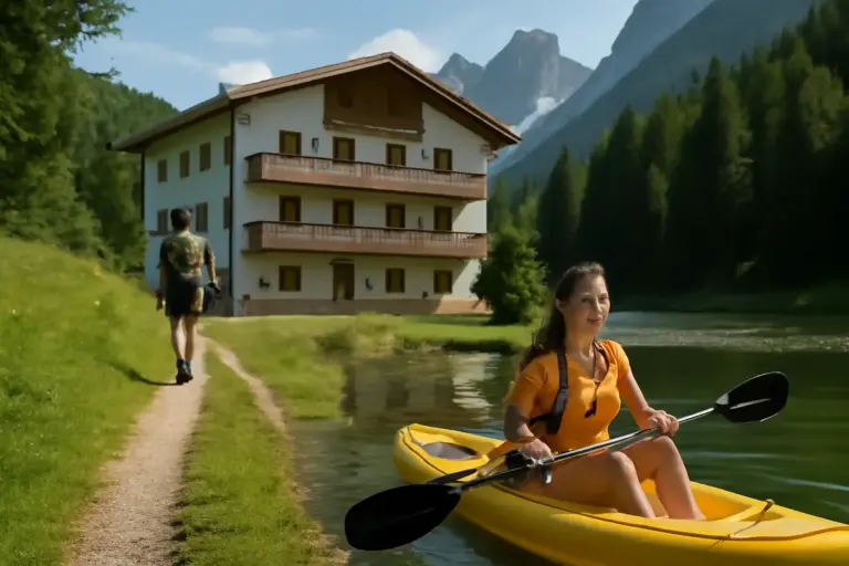 Quali hotel italiani offrono esperienze outdoor come trekking o kayak? Le strutture dove la natura inizia fuori dalla porta
