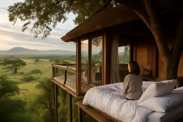Le migliori riserve naturali con lodge sospesi: risvegliarsi sugli alberi con vista esclusiva