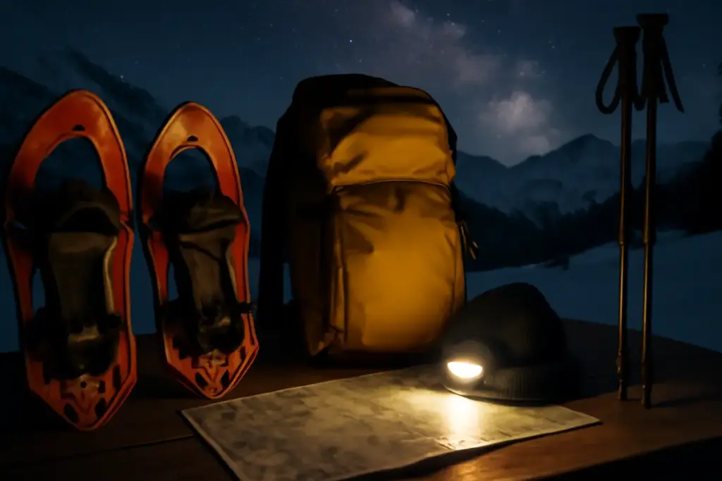 Come organizzare una ciaspolata notturna? I suggerimenti per vivere la montagna sotto le stelle senza rischi