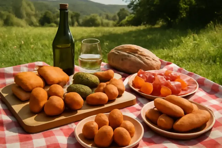 Finger food italiani: le bontà regionali perfette per un picnic immersi nella natura