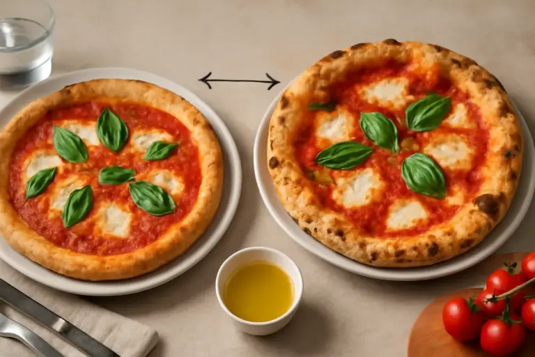 Quali sono le differenze tra la pizza romana e quella napoletana? I dettagli che fanno la scelta giusta